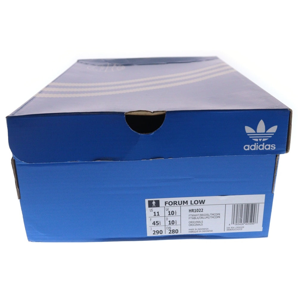 adidas(アディダス) FORUM LOW フォーラム ローカットスニーカー HR1022 US11/29.0cm ホワイト