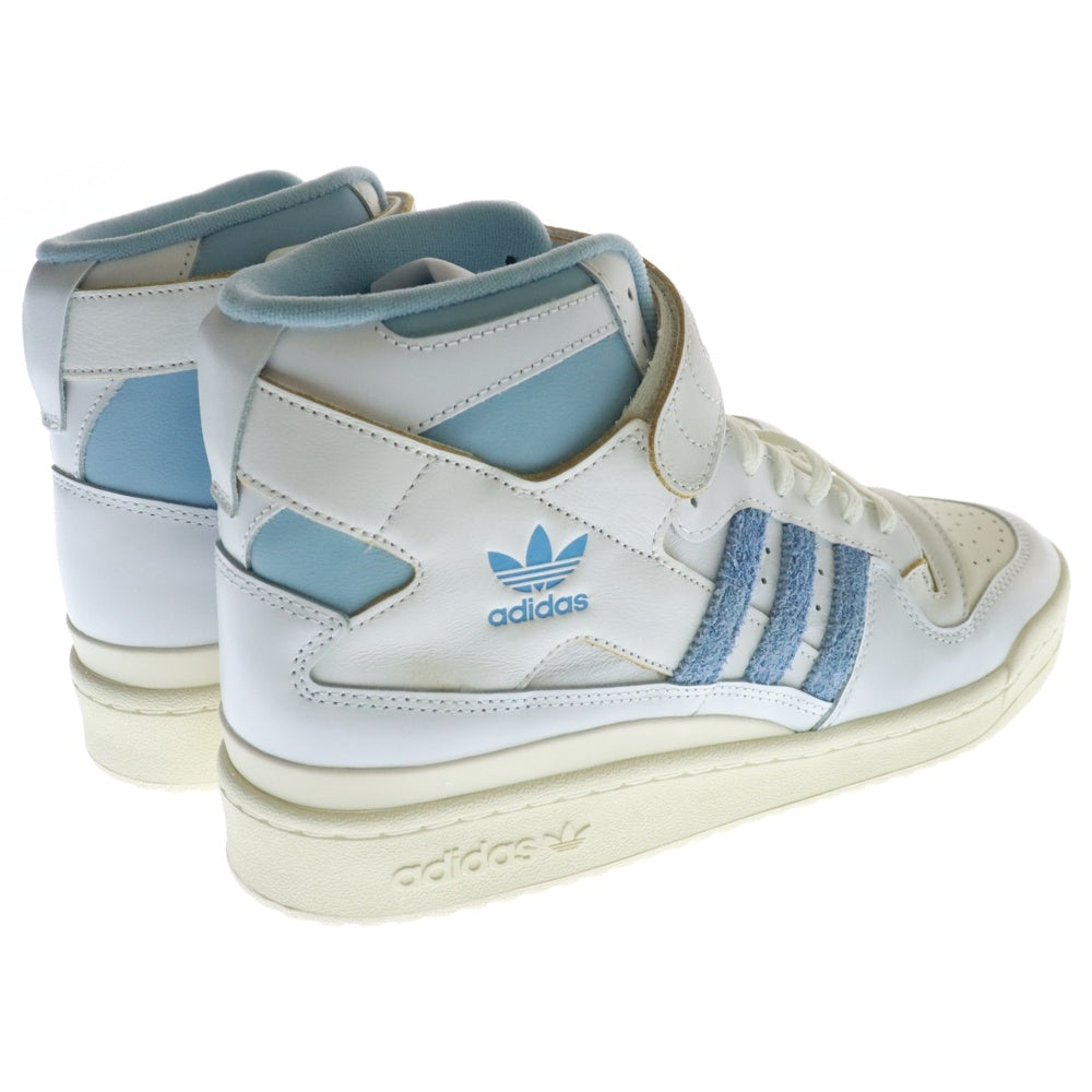 adidas(アディダス) FORUM HIGH フォーラム ハイカットスニーカー GW5924 US11/29.0cm ホワイト/ブルー