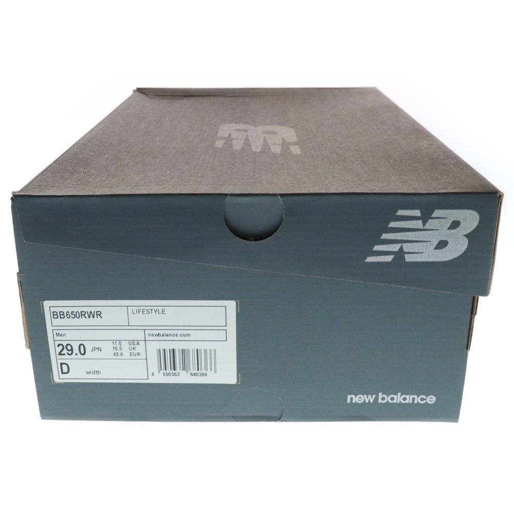 New Balance(ニューバランス) BB650RWR ハイカットスニーカー US11/29.0cm ホワイト/レッド