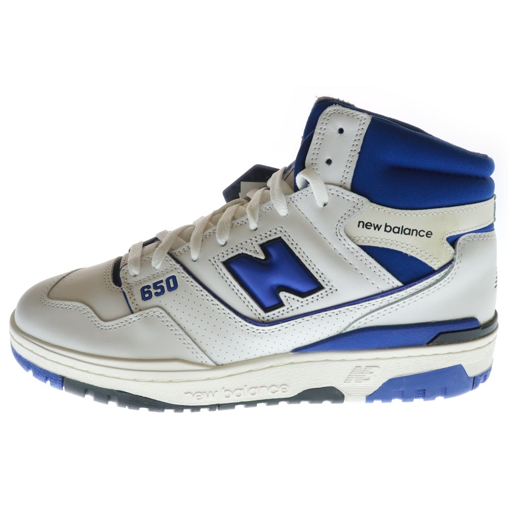 New Balance(ニューバランス) BB650RWN ハイカットスニーカー US11/29.0cm ホワイト/ブルー