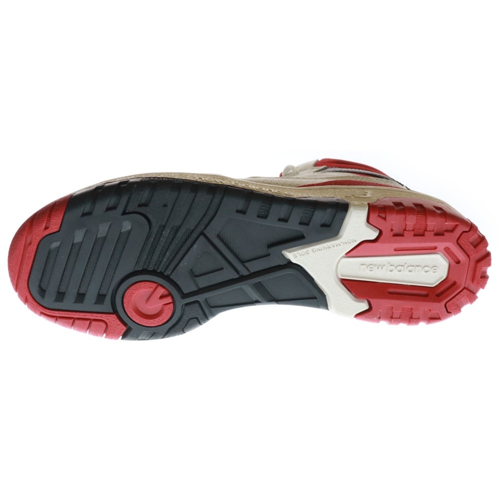 New Balance(ニューバランス) BB650RWR ハイカットスニーカー US11/29.0cm ホワイト/レッド