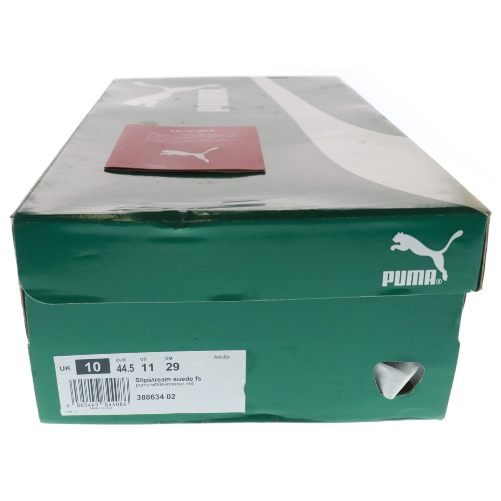 PUMA(プーマ) SULIPSTREAM SUEDE スリップストリームスウェード ローカットスニーカー 388634-02 US11/29.0cm ホワイト/レッド