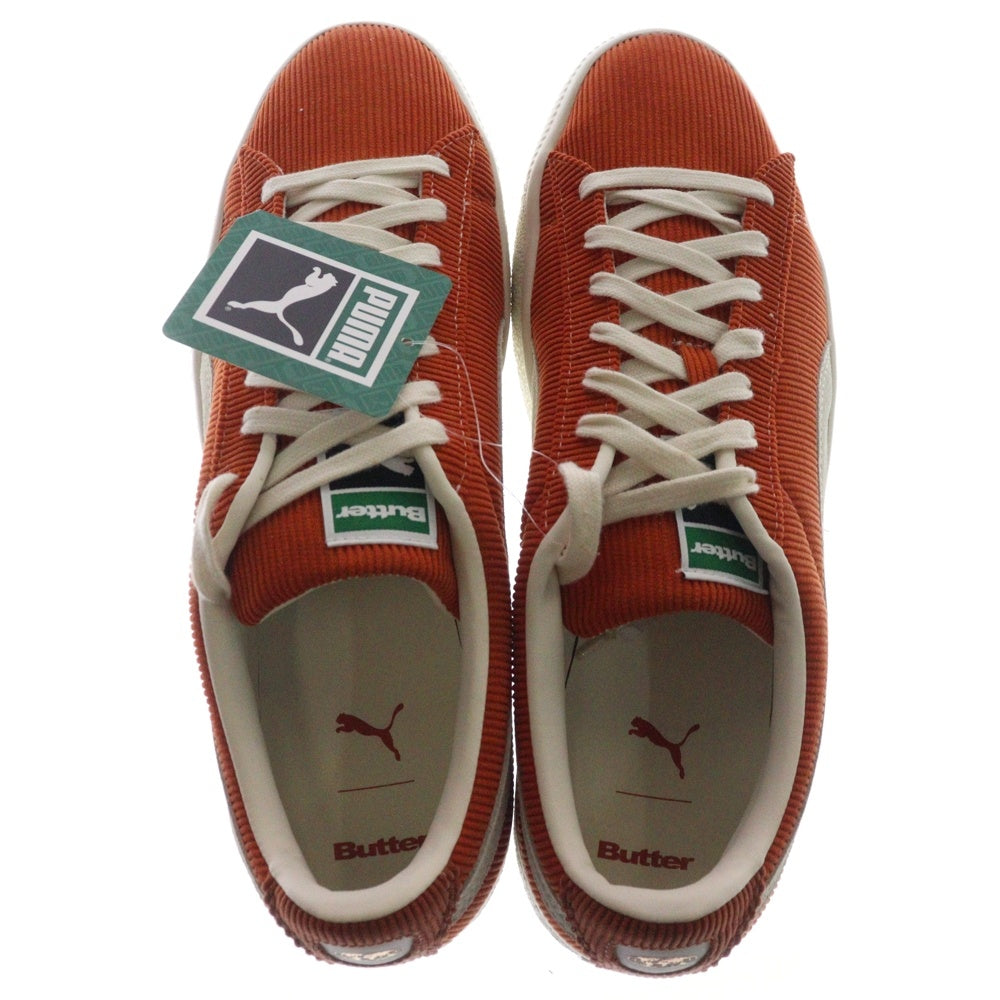 PUMA(プーマ) ×Butter Goods BASKET VTG ×バターグッズ バスケット ローカットスニーカー 381099-02 US11/29.0cm オレンジ