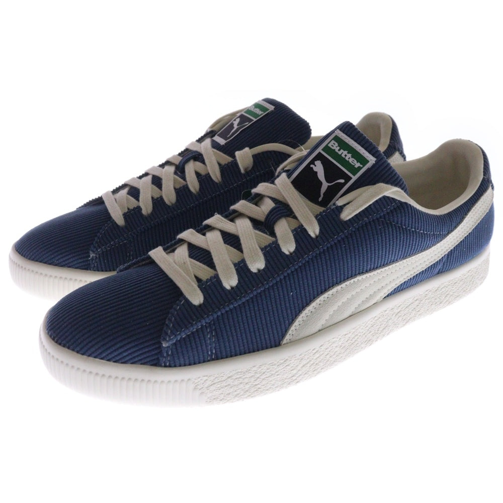 PUMA(プーマ) ×Butter Goods BASKET VTG ×バターグッズ バスケット ローカットスニーカー 381099-01 US11/29.0cm ブルー