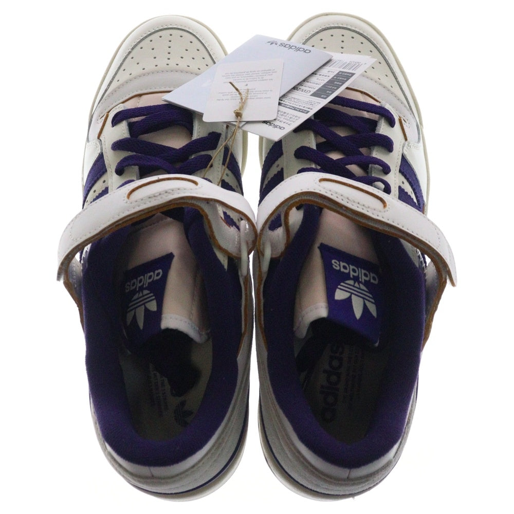adidas(アディダス) FORUM 84 LOW フォーラム ローカットスニーカー GW2009 US11/29.0cm ホワイト/パープル