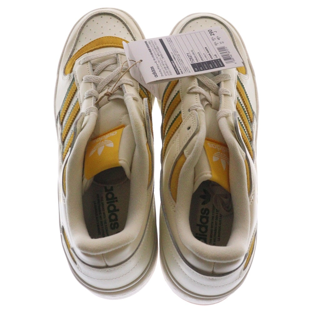 adidas(アディダス) FORUM LOW フォーラム ローカットスニーカー FZ6271 US11/29.0cm ホワイト/イエロー
