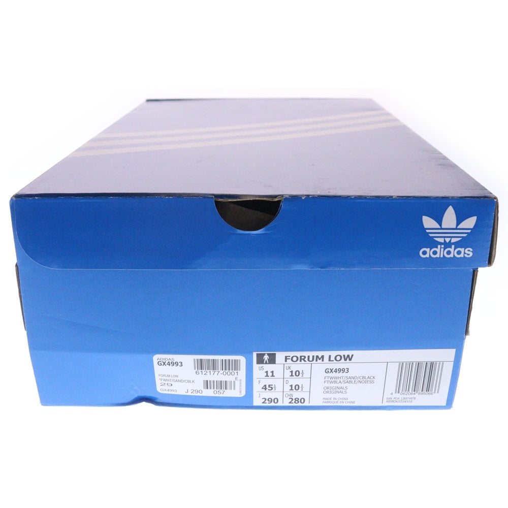 adidas(アディダス) FORUM LOW フォーラム ローカットスニーカー GX4993 US11/29.0cm ホワイト