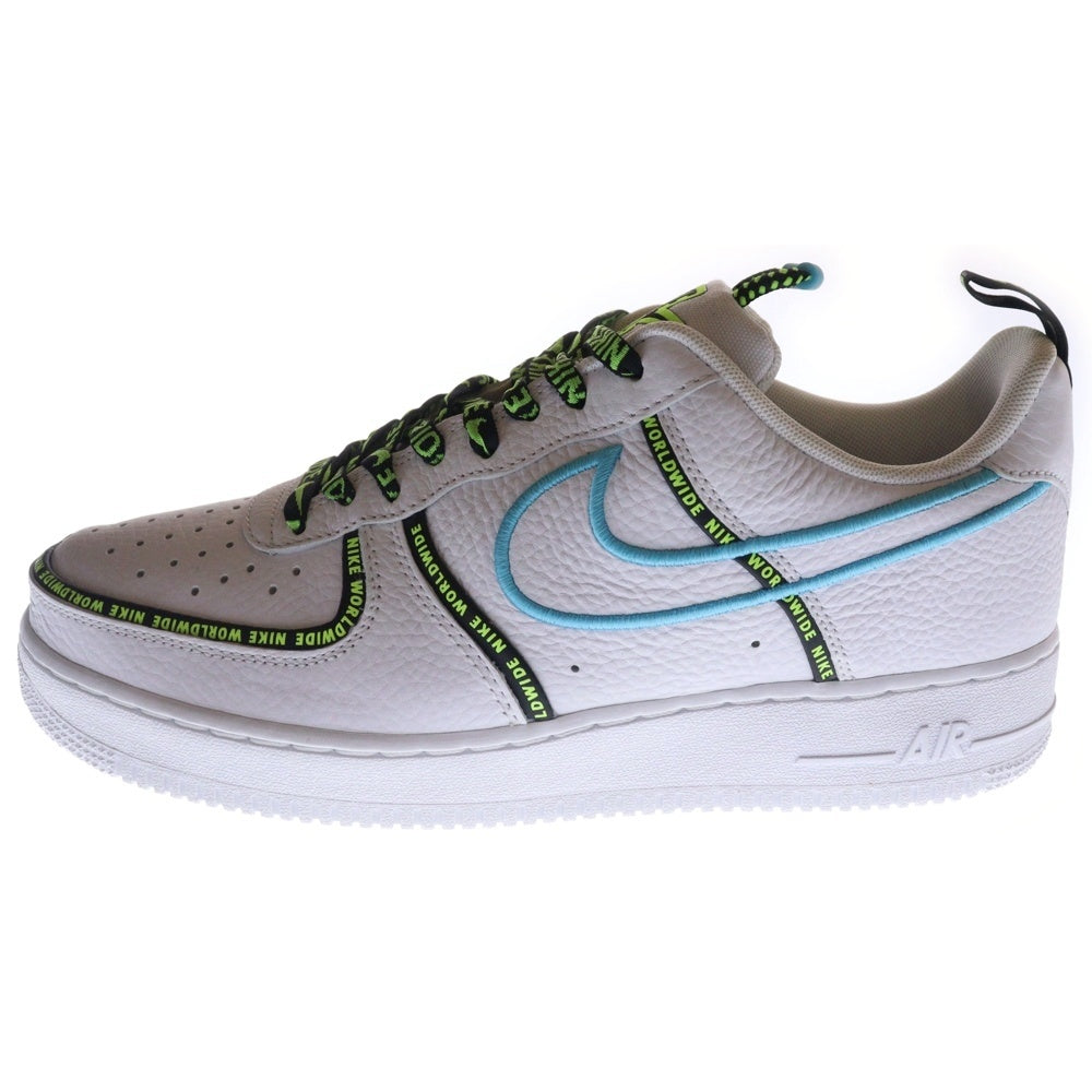 NIKE(ナイキ) AIR FORCE 1 LOW 07 PRM Worldwide エアフォース1 ロー 07 PRM ワールドワイド ローカットスニーカー US11/29.0cm ホワイト