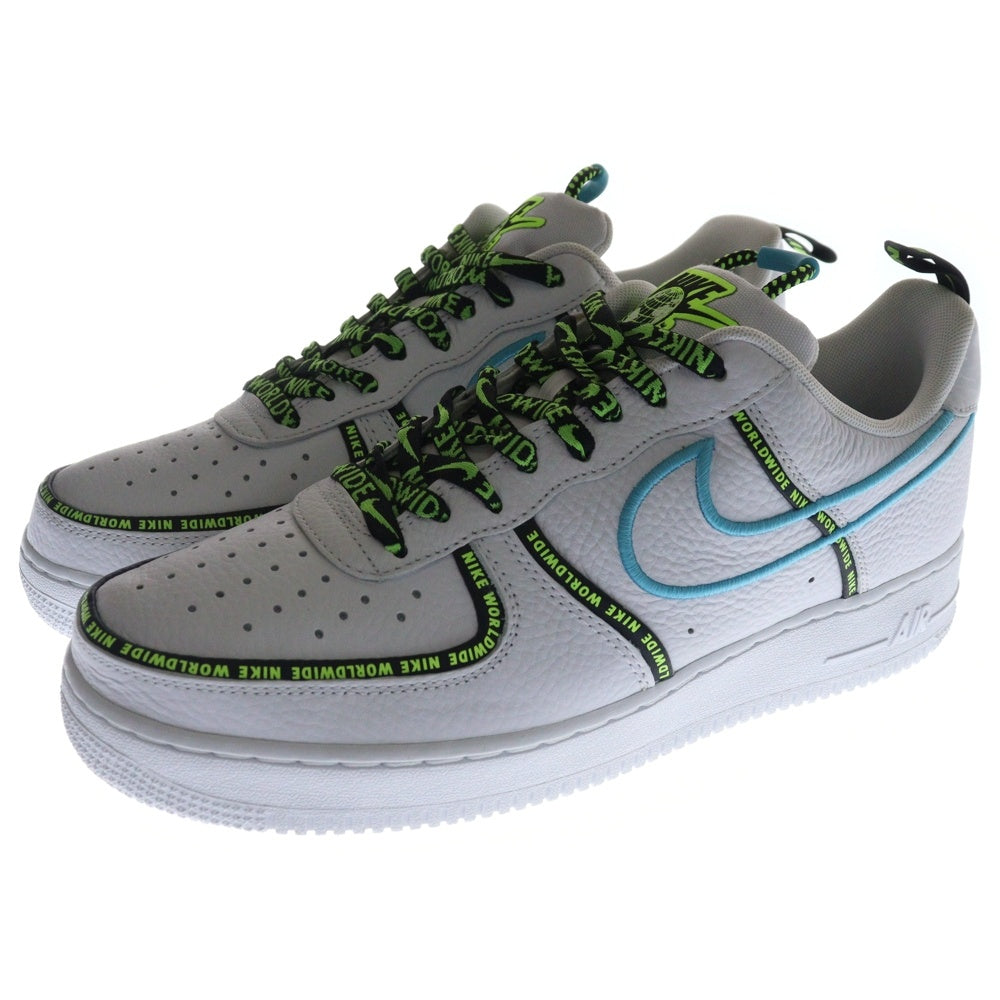 NIKE(ナイキ) AIR FORCE 1 LOW 07 PRM Worldwide エアフォース1 ロー 07 PRM ワールドワイド ローカットスニーカー US11/29.0cm ホワイト