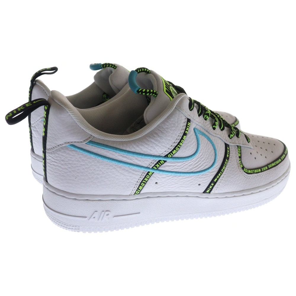 NIKE(ナイキ) AIR FORCE 1 LOW 07 PRM Worldwide エアフォース1 ロー 07 PRM ワールドワイド ローカットスニーカー US11/29.0cm ホワイト