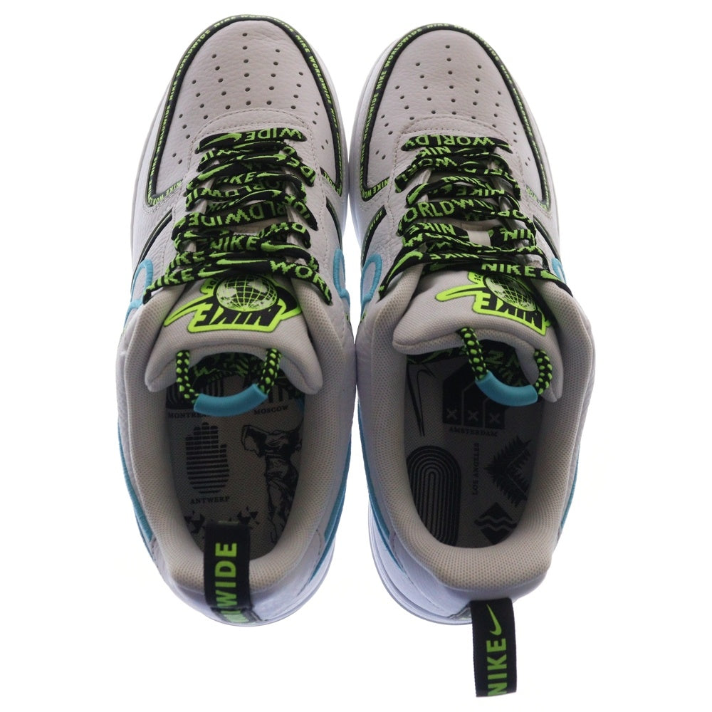 NIKE(ナイキ) AIR FORCE 1 LOW 07 PRM Worldwide エアフォース1 ロー 07 PRM ワールドワイド ローカットスニーカー US11/29.0cm ホワイト