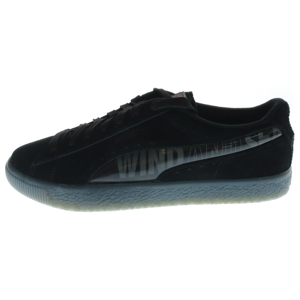 PUMA(プーマ) ×WIND AND SEA SUEDE VTG ×ウィンダンシー スウェード ローカットスニーカー 380330-03 US11/29.0cm ブラック