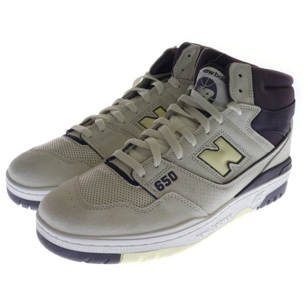 New Balance(ニューバランス) BB650RVP ハイカットスニーカー US11/29.0cm ホワイト