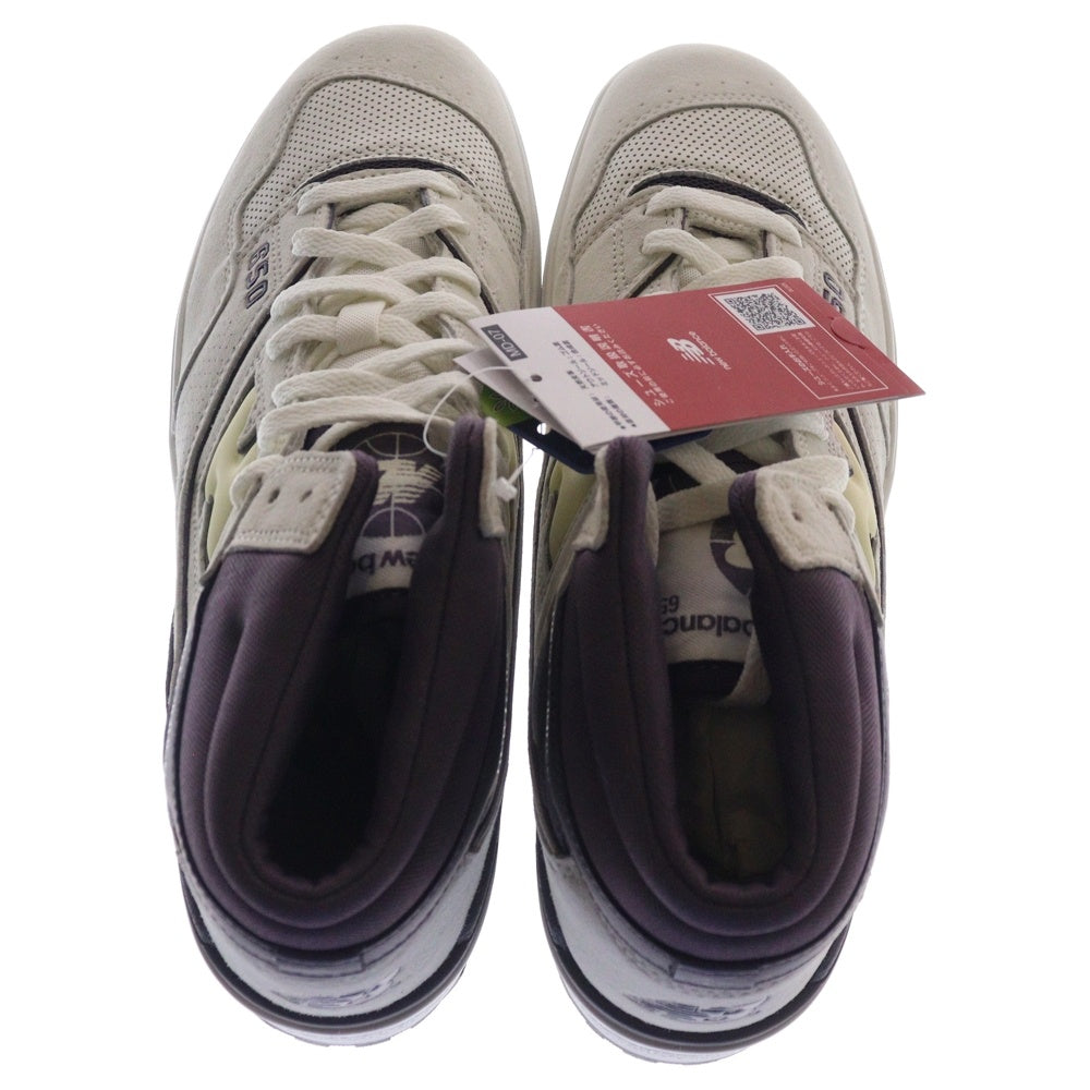 New Balance(ニューバランス) BB650RVP ハイカットスニーカー US11/29.0cm ホワイト