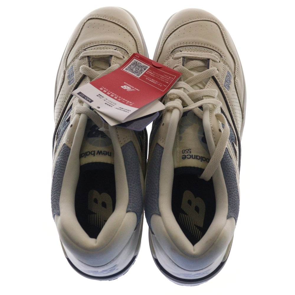 New Balance(ニューバランス) BB550PLA ローカットスニーカー US11/29.0cm ベージュ