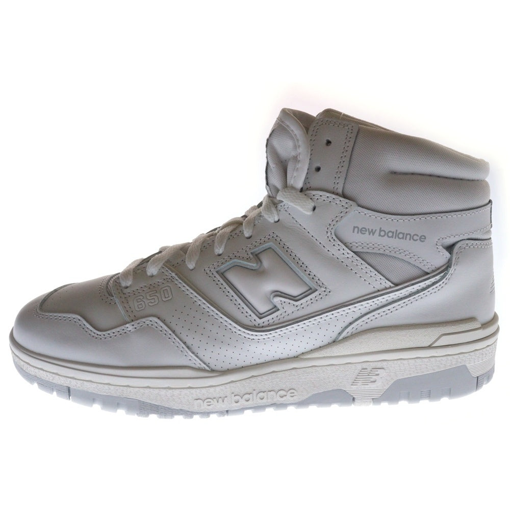 New Balance(ニューバランス) BB650RWW ハイカットスニーカー US11/29.0cm ホワイト