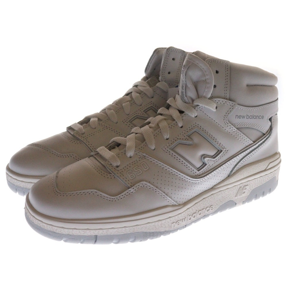 New Balance(ニューバランス) BB650RWW ハイカットスニーカー US11/29.0cm ホワイト