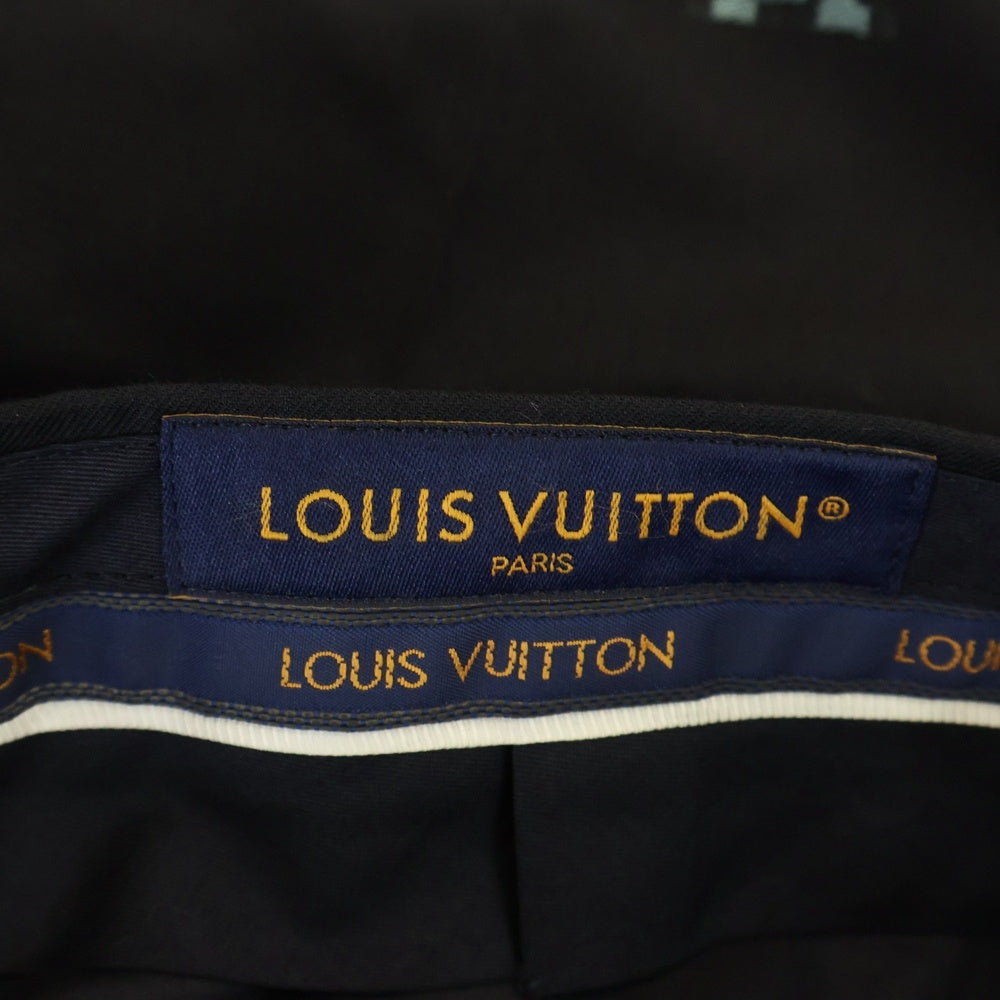 LOUIS VUITTON(ルイヴィトン) 23AW LVロゴジャガードスラックスパンツ RM232F UR8 HPFP9W ネイビー