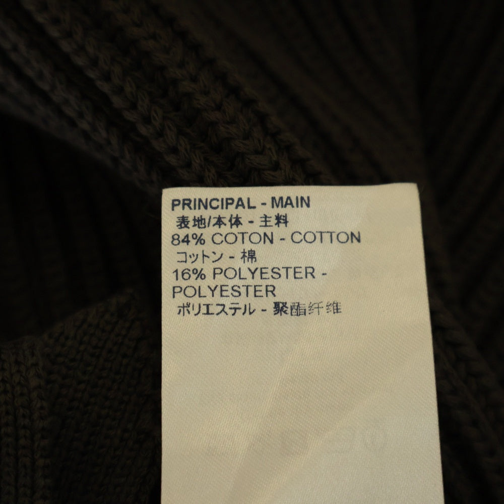 LOUIS VUITTON(ルイヴィトン) 20SS カットデザインニットパーカー チャコールグレー RM201 TYO HIN98W