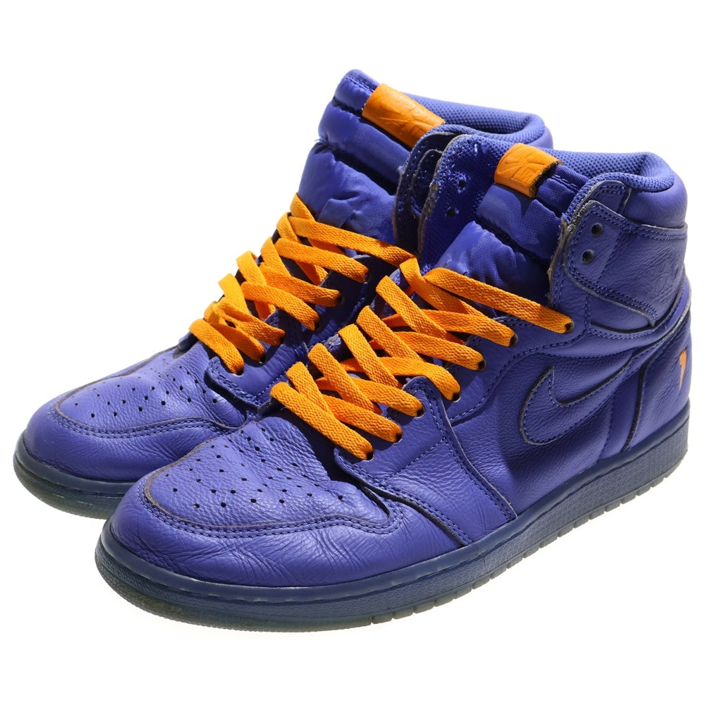 NIKE(ナイキ) AIR JORDAN 1 RETRO HIGH GATORADE RUSH VIOLET AJ5997-555 エアジョーダン1 ゲータレード ラッシュ バイオレット ハイカットスニーカー パープル US10/28.0cm