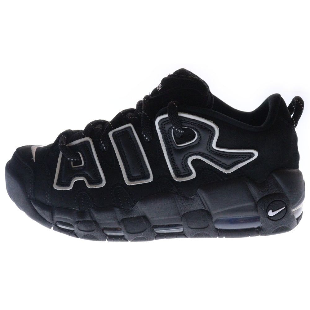 NIKE(ナイキ) ×AMBUSH AIR MORE UPTEMPO LOW FB1299-001 アンブッシュ エアモアアップテンポ ローカットスニーカー ブラック/ホワイト US9.5/27.5cm