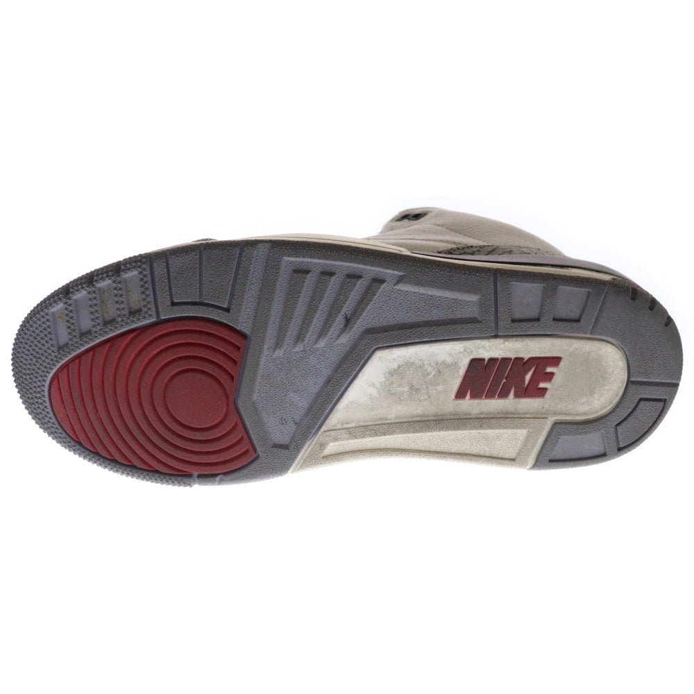 NIKE(ナイキ) AIR JORDAN 3 RETRO WHITE CEMENT REIMAGINED DN3707-100 エアジョーダン3 レトロ ホワイトセメント リイマジンド ハイカットスニーカー ホワイト US9.5/27.5cm