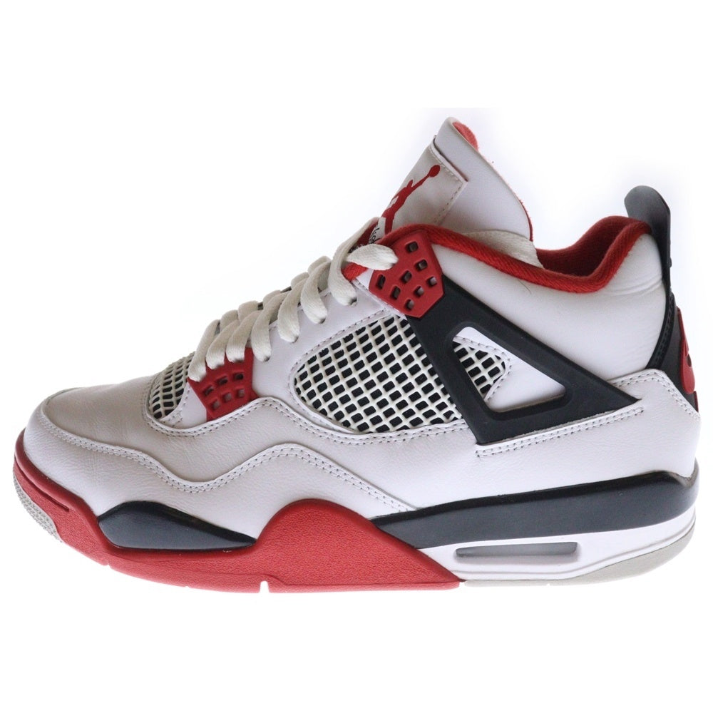 NIKE(ナイキ) AIR JORDAN 4 RETRO OG Fire Red DC7770-160 エアジョーダン4 レトロ OG ファイヤーレッド ハイカットスニーカー レッド US9/27.0cm