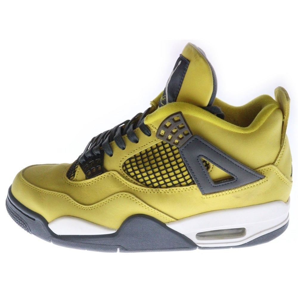 NIKE(ナイキ) AIR JORDAN 4 RETRO TOUR YELLOW CT8527-700 エアジョーダン レトロ ハイカットスニーカー ツアー イエロー US9/27.0cm