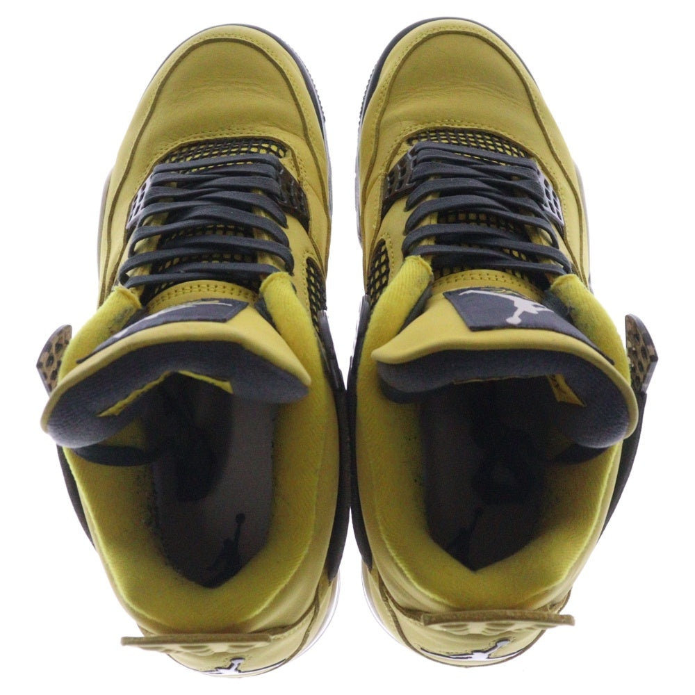 NIKE(ナイキ) AIR JORDAN 4 RETRO TOUR YELLOW CT8527-700 エアジョーダン レトロ ハイカットスニーカー ツアー イエロー US9/27.0cm