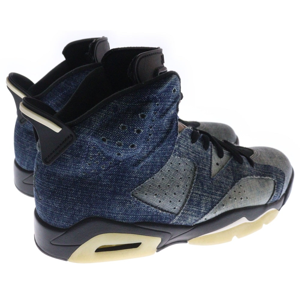 NIKE(ナイキ) AIR JORDAN 6 WASHED DENIM CT5350-401 エアジョーダン 6 ウォッシュドデニム ハイカットスニーカー インディゴ US8.5/26.5cm