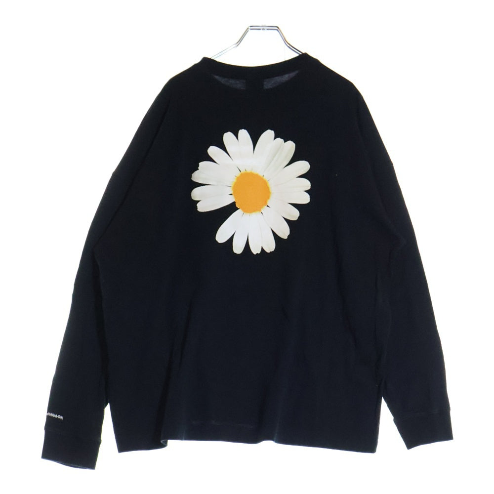 NIKE(ナイキ) ×peaceminusone NRG CF L/S T-SHIRT ピースマイナスワン ロゴ刺繍長袖Tシャツ ブラック DR0097-010