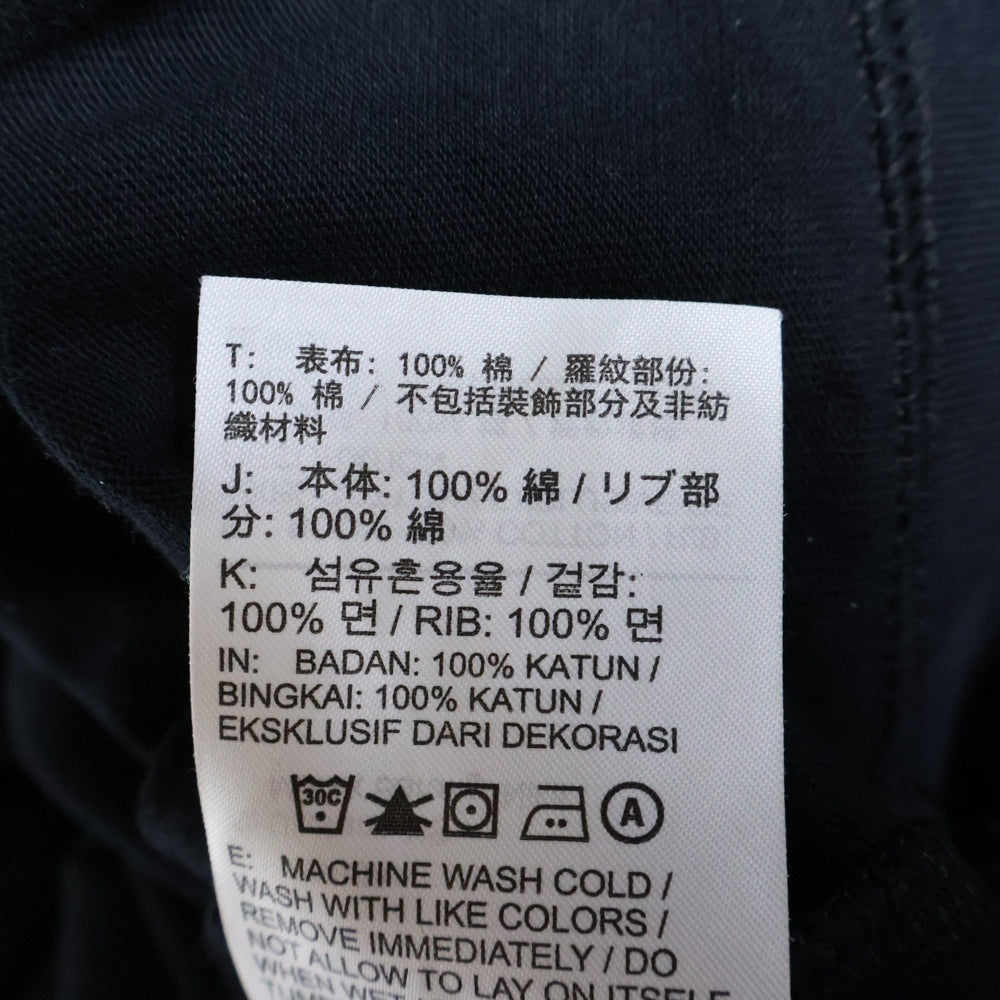 NIKE(ナイキ) ×peaceminusone NRG CF L/S T-SHIRT ピースマイナスワン ロゴ刺繍長袖Tシャツ ブラック DR0097-010