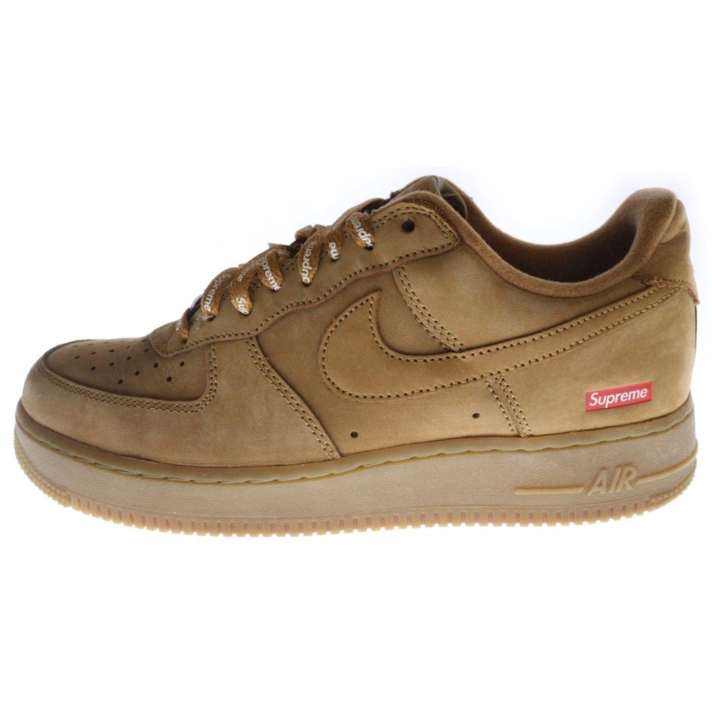 NIKE(ナイキ) ×SUPREME AIR FORCE 1 LOW SP Wheat DN1555-200 シュプリーム エアフォース1 ウィート ローカットスニーカー ブラウン US8.5/26.5cm
