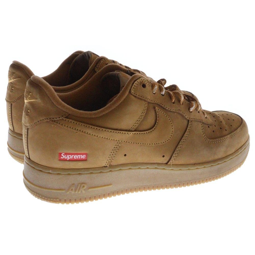 NIKE(ナイキ) ×SUPREME AIR FORCE 1 LOW SP Wheat DN1555-200 シュプリーム エアフォース1 ウィート ローカットスニーカー ブラウン US8.5/26.5cm