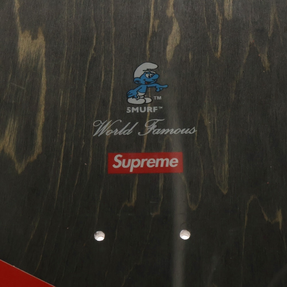 SUPREME(シュプリーム) 20AW Smurfs Skateboard スマーフ ロゴスケートデッキ レッド