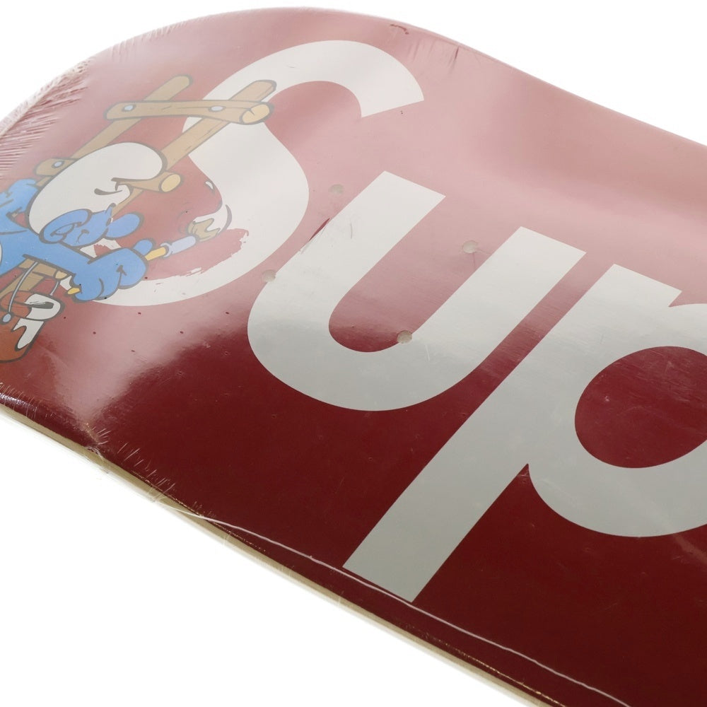 SUPREME(シュプリーム) 20AW Smurfs Skateboard スマーフ ロゴスケートデッキ レッド