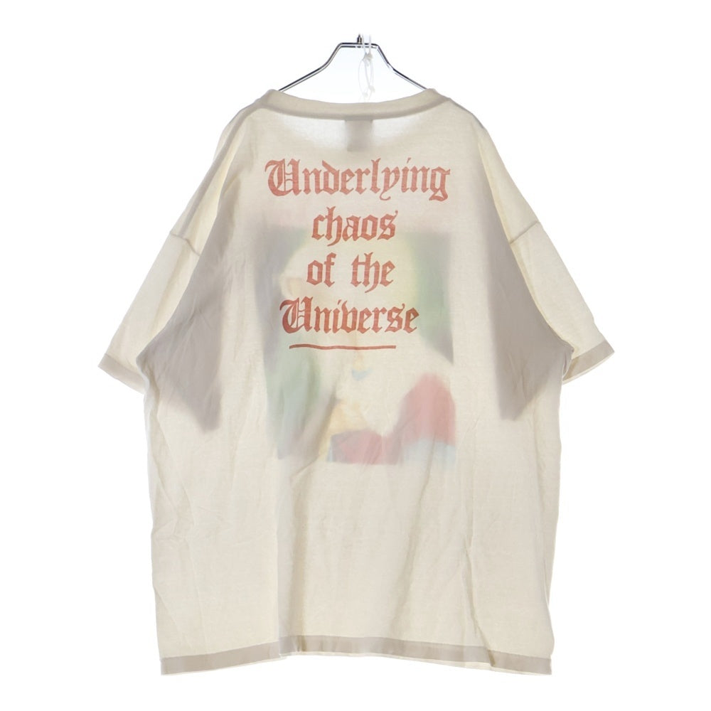 SAINT MICHAEL(セントマイケル) 22AW SPIRITUL MARIA マリアプリント 半袖Tシャツ SM-A22-0000-008 ホワイト