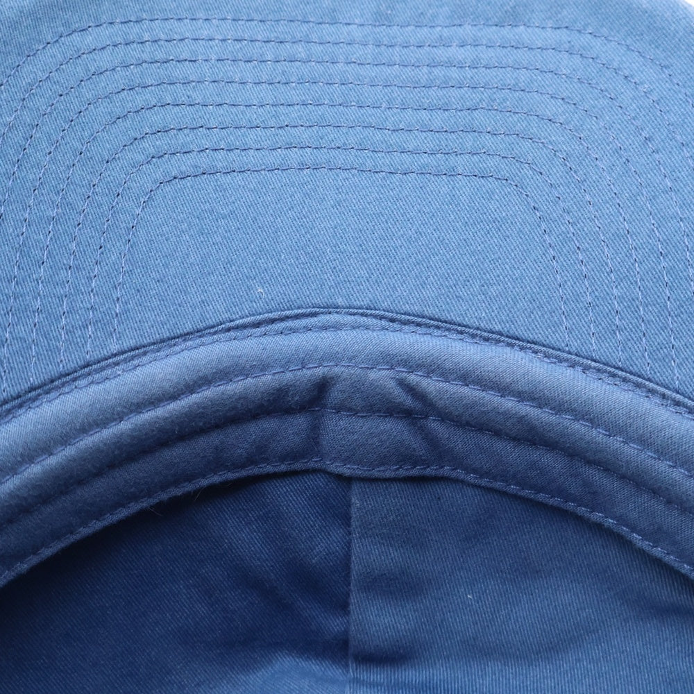 OFF-WHITE(オフホワイト) フロントロゴワッペン付きキャップ 帽子 ブルー