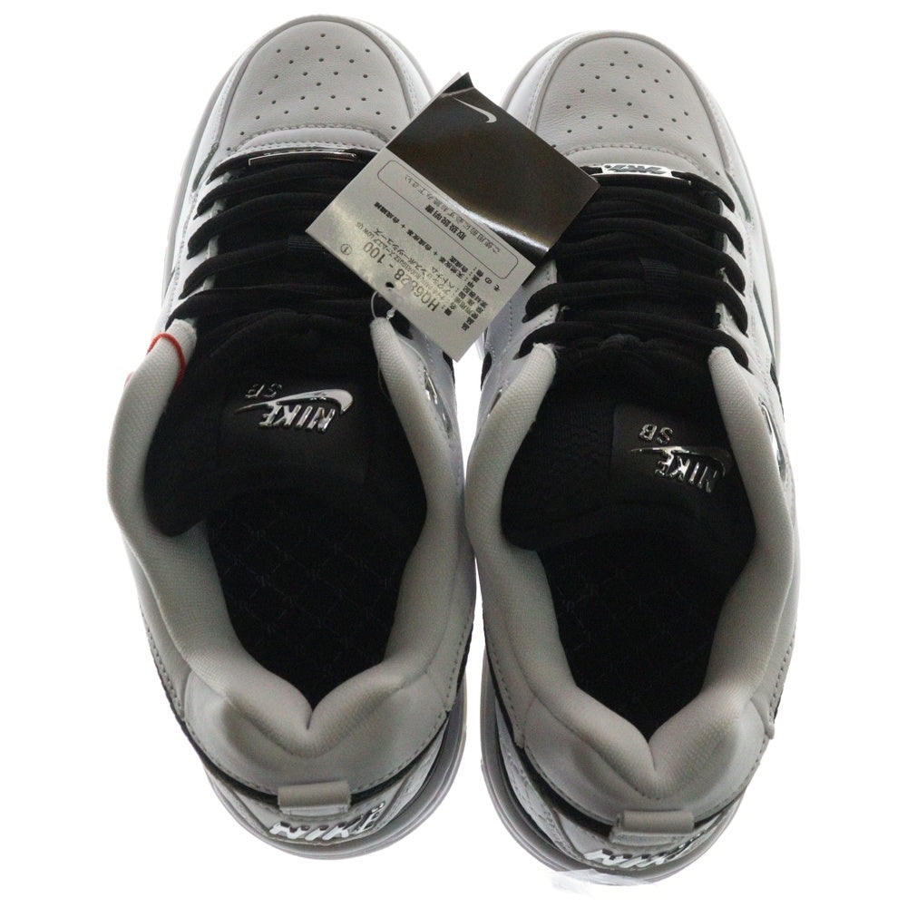NIKE SB(ナイキエスビー) P-ROD 1 RETRO WHITE AND BLACK HQ6828-100 ピーロッド1 レトロ ローカットスニーカー US9.5/27.5cm ホワイト/ブラック
