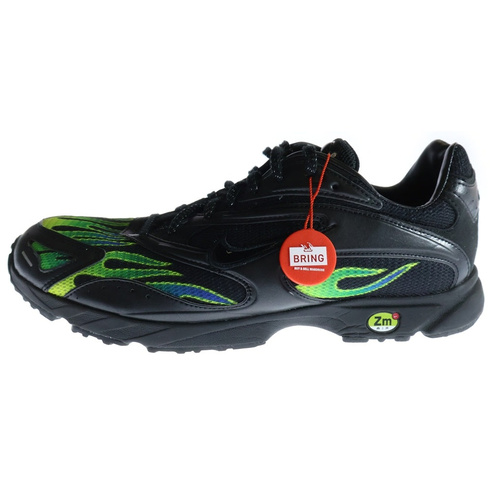 NIKE(ナイキ) 18SS ×SUPREME ZOOM STREAK SPECTRUM PLUS AQ1279-001 シュプリーム ズームストリークスペクトラム プラス ローカットスニーカー ファイヤーパターン