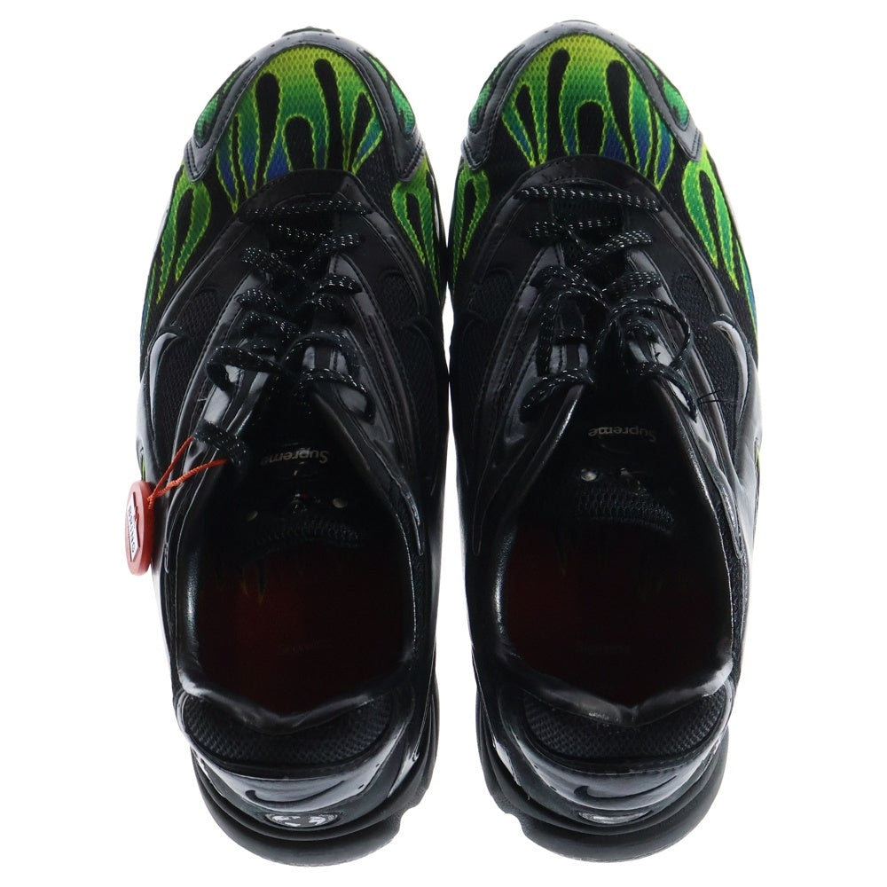 NIKE(ナイキ) 18SS ×SUPREME ZOOM STREAK SPECTRUM PLUS AQ1279-001 シュプリーム ズームストリークスペクトラム プラス ローカットスニーカー ファイヤーパターン