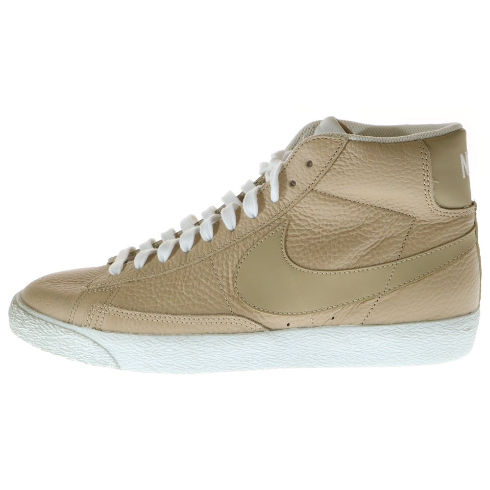 NIKE(ナイキ) BLAZER MID PREMIUM 429988-202 ハイカットスニーカー ベージュ US10.5/28.5cm