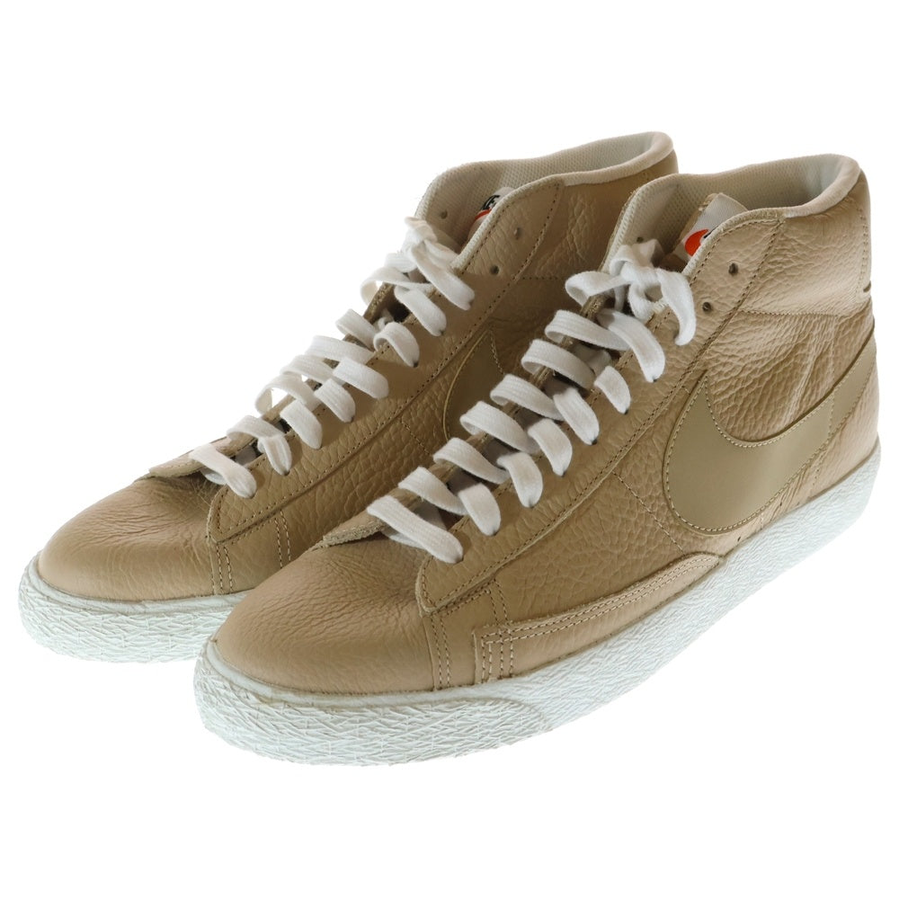 NIKE(ナイキ) BLAZER MID PREMIUM 429988-202 ハイカットスニーカー ベージュ US10.5/28.5cm