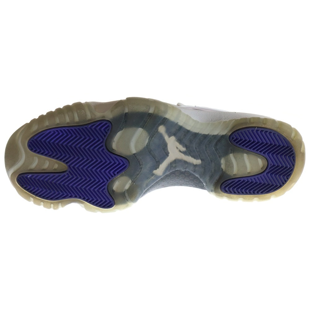 NIKE(ナイキ) AIR JORDAN 11 RETRO CONCORD 378037-100 エアジョーダン 11 レトロ コンコルド ハイカットスニーカー ホワイト/ブラック US10.5/28.5cm