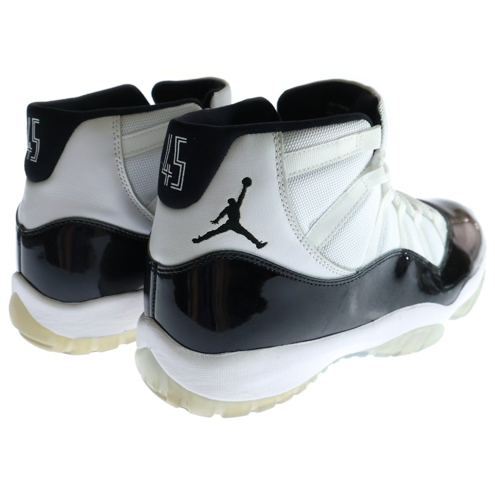 NIKE(ナイキ) AIR JORDAN 11 RETRO CONCORD 378037-100 エアジョーダン 11 レトロ コンコルド ハイカットスニーカー ホワイト/ブラック US10.5/28.5cm