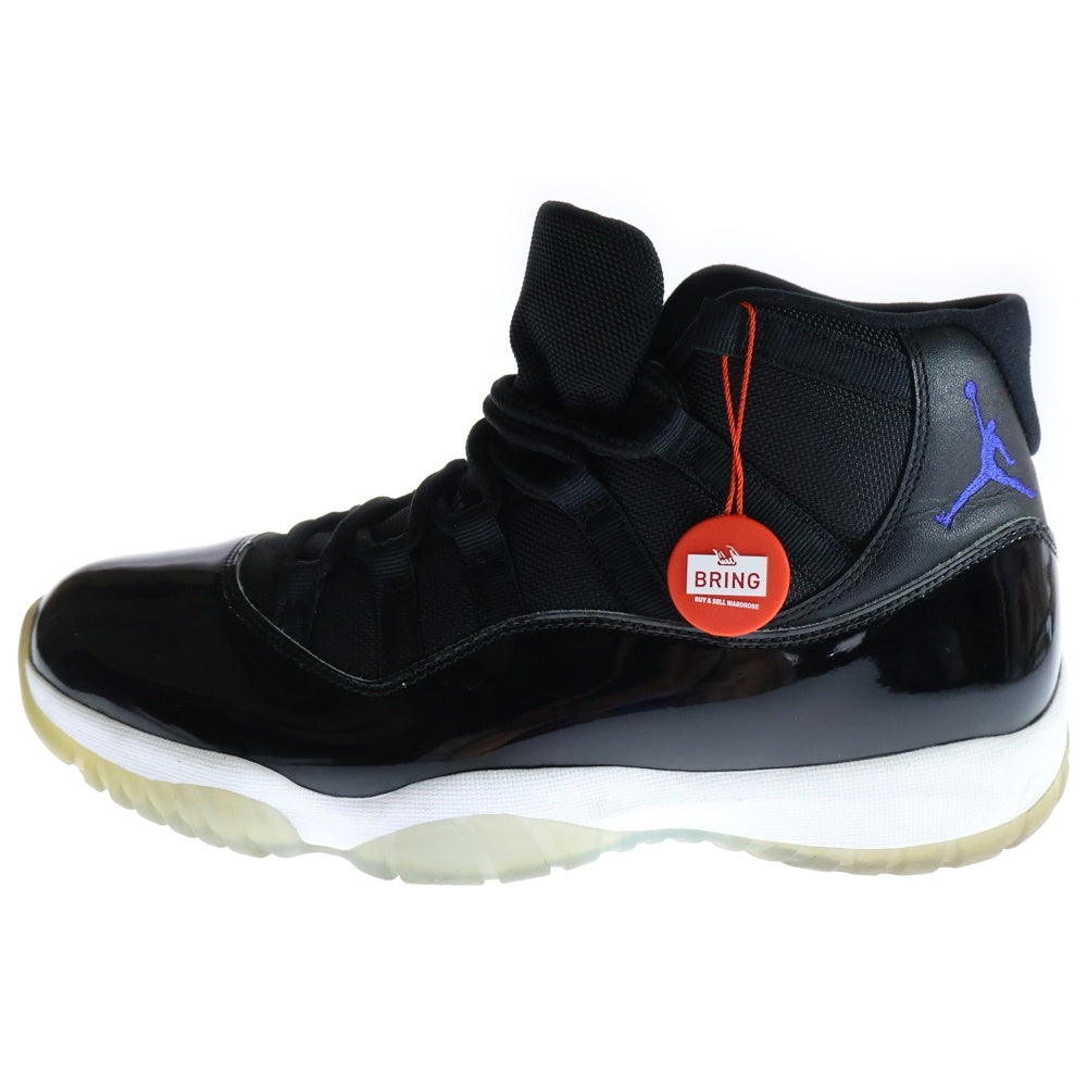 NIKE(ナイキ) AIR JORDAN 11 RETRO SPACE JAM 378037‐003 エアジョーダン 11 レトロ スペースジャム ハイカットスニーカー ブラック US10.5/28.5cm