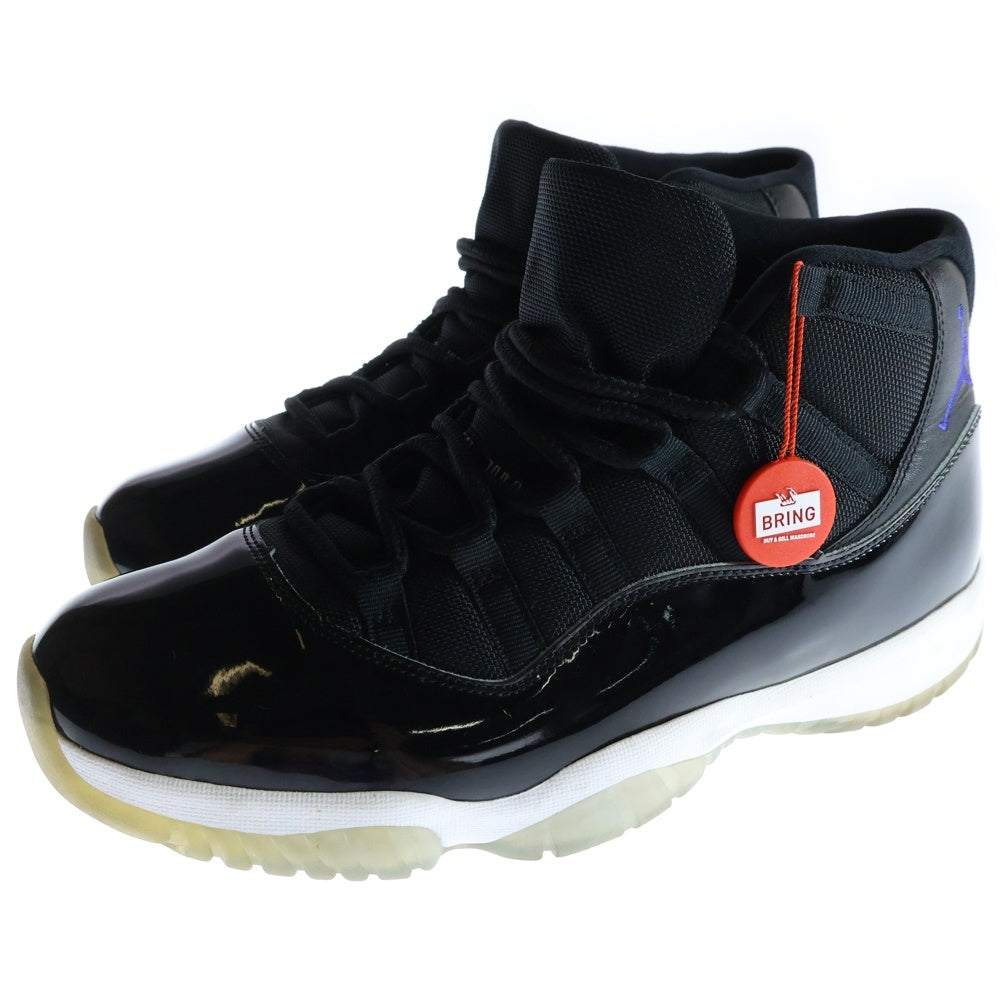 NIKE(ナイキ) AIR JORDAN 11 RETRO SPACE JAM 378037‐003 エアジョーダン 11 レトロ スペースジャム ハイカットスニーカー ブラック US10.5/28.5cm