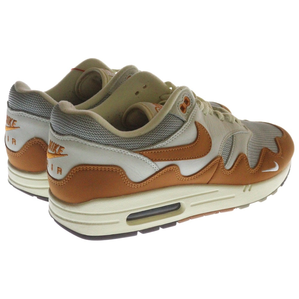 NIKE(ナイキ) ×PATTA AIR MAX 1 MONARCH DH1348-001 パタ エアマックス 1 モナーク ローカットスニーカー グレー/ブラウン US10.5/28.5cm