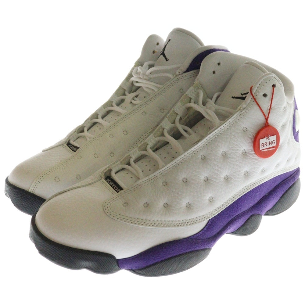 NIKE(ナイキ) AIR JORDAN 13 RETRO LAKERS 414571-105 エアジョーダン13 レトロ レイカーズ ハイカットスニーカー ホワイト/パープル US10.5/28.5cm