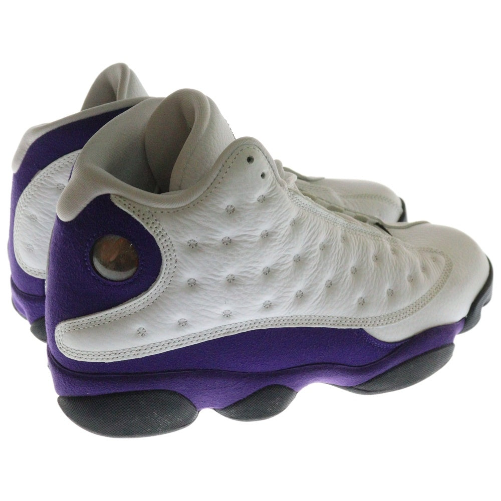 NIKE(ナイキ) AIR JORDAN 13 RETRO LAKERS 414571-105 エアジョーダン13 レトロ レイカーズ ハイカットスニーカー ホワイト/パープル US10.5/28.5cm